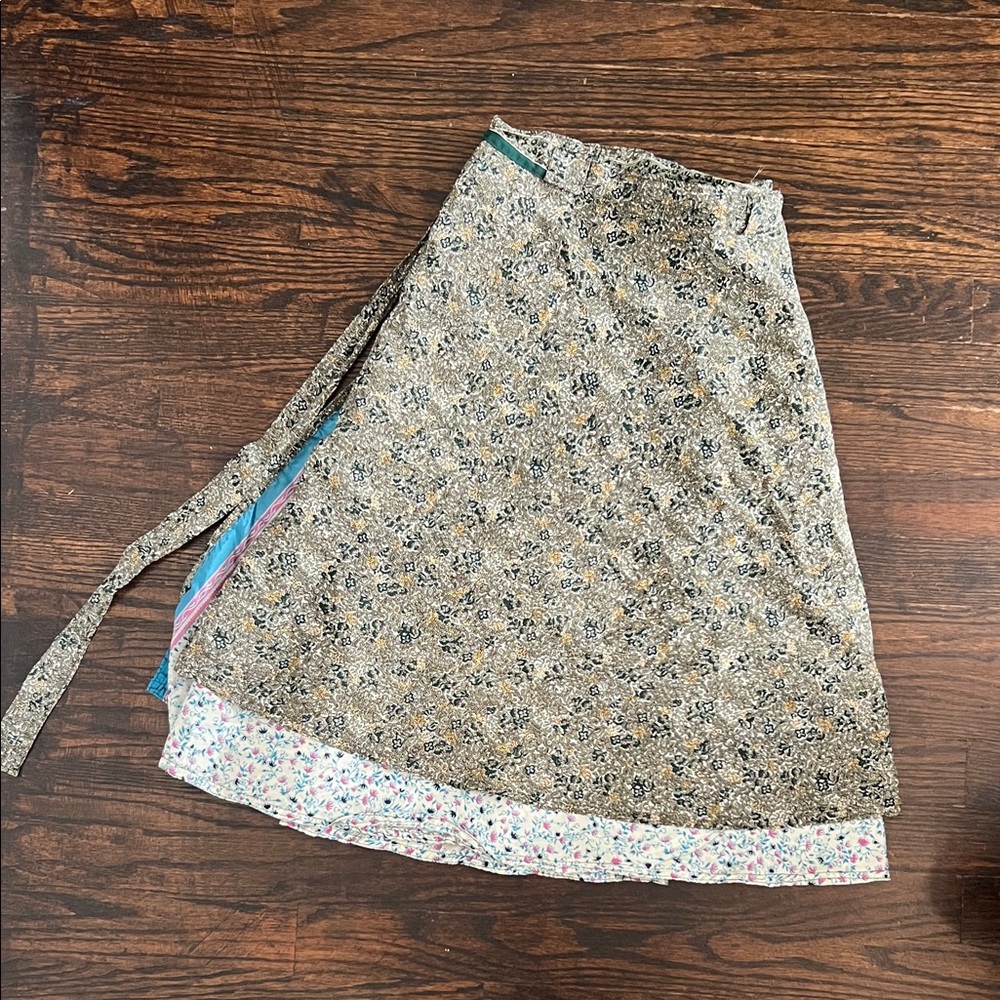 Floral Multi-Layered Women's Skirt